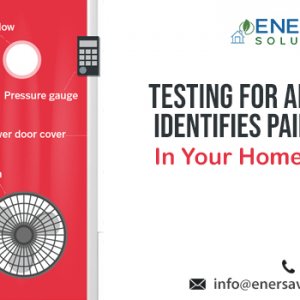 Air Leakage Testing in a Home