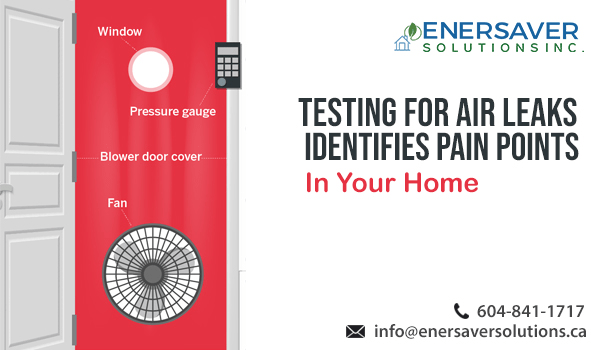 Air Leakage Testing in a Home