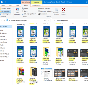 Delete Duplicate Photos on a Windows 10