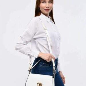faux leather shoulder bags