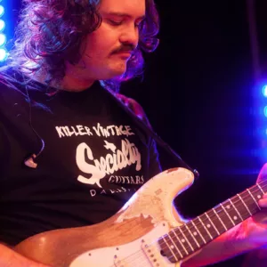 Guitarist Cameron Mee